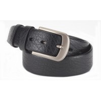 Milano Bonded Leather 35.5mm Buffalo Grain PU Coated Belt